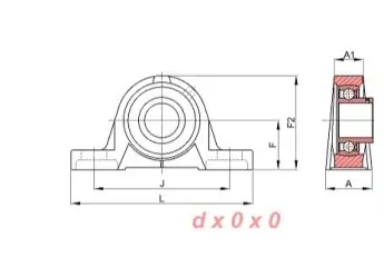 Darmowa dostawa Zespół z oprawą żeliwną USPE.203 SNR